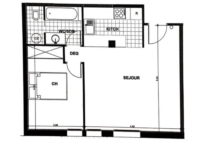 Plan appartement